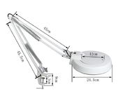 Lampada d'ingrandimento SMD economizzatore d'energia del braccio a 5 pollici dell'oscillazione che ingrandice la luce del lavoro del LED