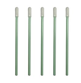 Micro tamponi di pulizia della schiuma del poliestere dei materiali di consumo verde chiaro del locale senza polvere