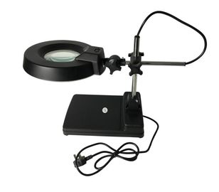 Lente da tavolino d'ingrandimento illuminata fluorescente sicura T9 della lampada di ESD 22 watt
