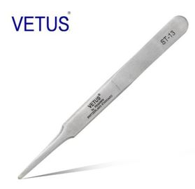 Pinzette sicura di acciaio inossidabile di precisione degli strumenti VETUS non ESD del metallo di colore