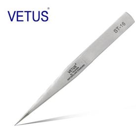 Pinzette sicura di acciaio inossidabile di precisione degli strumenti VETUS non ESD del metallo di colore