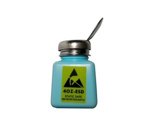 Erogatore ricoprente di superficie 4OZ 6OZ 8OZ dell'HDPE ESD IPA con il cappuccio di acciaio inossidabile