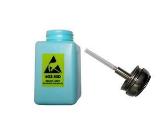 Erogatore ricoprente di superficie 4OZ 6OZ 8OZ dell'HDPE ESD IPA con il cappuccio di acciaio inossidabile