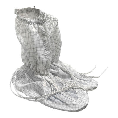 Calzature ESD Anti statico Bianco 5mm Cintura Tessuto ESD Scarpe di sicurezza Pulizia Scarpa antipolvere