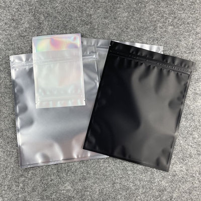 Sacchetto auto sigillatore opaco a doppio lato di colore solido sacchetto sigillato opaco di alluminio