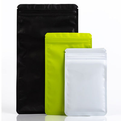 Sacchetto auto sigillatore opaco a doppio lato di colore solido sacchetto sigillato opaco di alluminio