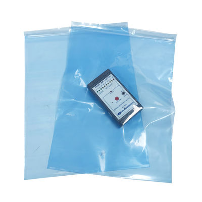 0.75mm*300*400mm Sacchetti anti-statici blu ESD Zip Lock Bag per la stanza pulita