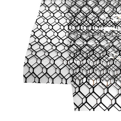 ESD doppio lato trasparente PVC reticolare tenda 0,3 mmx1,37mx30m