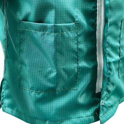 Cappotto a manica corta antistatico ESD verde