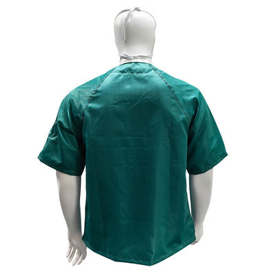 Cappotto a manica corta antistatico ESD verde