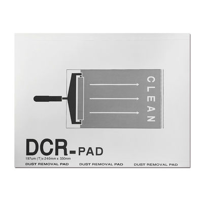 240*330mm Rimozione della polvere Pad appiccicoso di sicurezza DCR peelable Pad