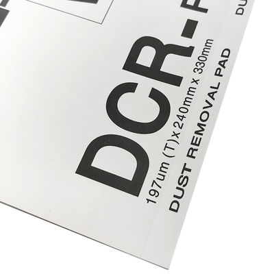 240*330mm Rimozione della polvere Pad appiccicoso di sicurezza DCR peelable Pad