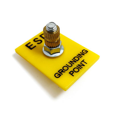 Fabbricazione di terra ESD 1x10mm Stangolo giallo di messa a terra