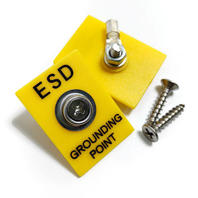 Fabbricazione di terra ESD 1x10mm Stangolo giallo di messa a terra
