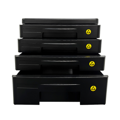 Cassettiera da scrivania in plastica antistatica con cassetti