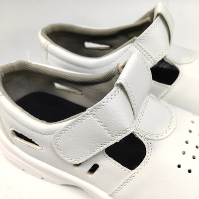 Anti-statico Soft PU Sole leggero Scarpe di sicurezza Esd Respirante Polverosa Acciaio