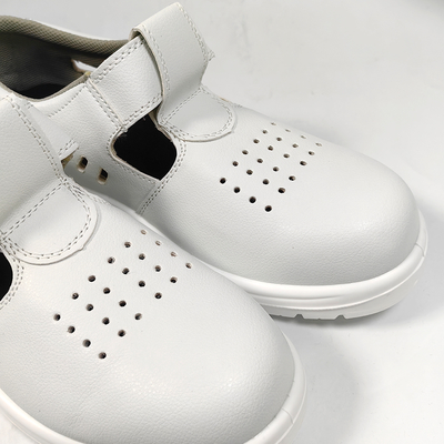 Anti-statico Soft PU Sole leggero Scarpe di sicurezza Esd Respirante Polverosa Acciaio