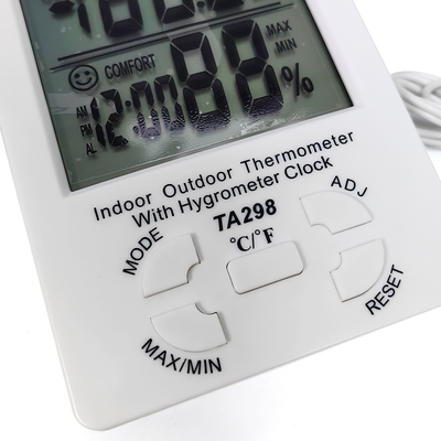 Termometro digitale con doppio display della temperatura