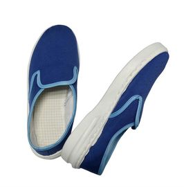 Le scarpe di sicurezza blu scuro del tessuto ESD non forano le anti scarpe statiche per area di EPA