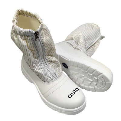 Stivali corti in tubo composito ESD antistatici bianchi