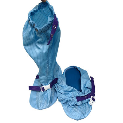 Stivali alti in PVC a suola morbida per camera bianca ESD senza polvere