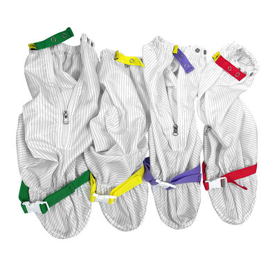 Scarpe antiscivolo antistatiche per camera bianca con suola in Hypalon a strisce da 5 cm, resistenti alla polvere