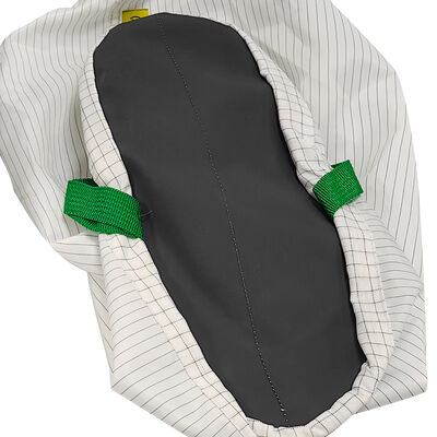 Scarpe antiscivolo antistatiche per camera bianca con suola in Hypalon a strisce da 5 cm, resistenti alla polvere