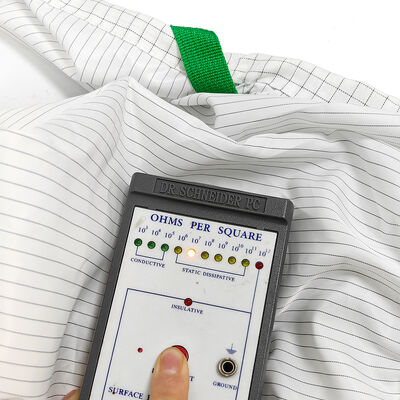 Scarpe antiscivolo antistatiche per camera bianca con suola in Hypalon a strisce da 5 cm, resistenti alla polvere