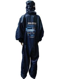 Abbigliamento sicuro del locale senza polvere ESD di iso 4 con Hood Boots And Facemask allegato
