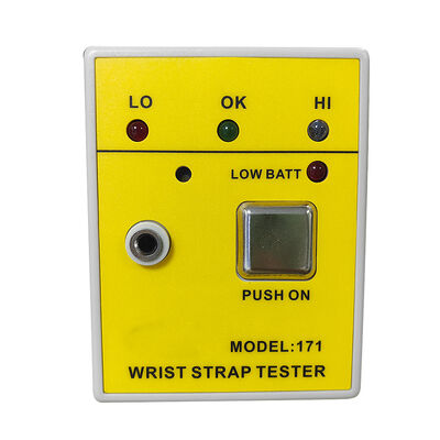 Tester per cinturino da polso antistatico ESD Cleanroom 171 Giallo