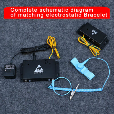 Tester per cinturino da polso ESD online a doppia stazione antistatica 209-2