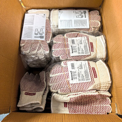 Guanti Resistenti al Calore Rivestiti in Nitrile per Lavori ad Alta Temperatura