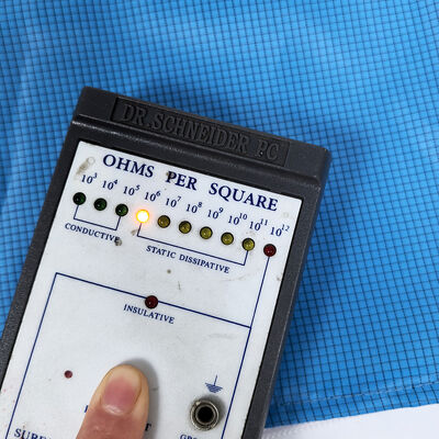 ESD anti-statico sacchetto per attrezzi con cerniera portatile blu