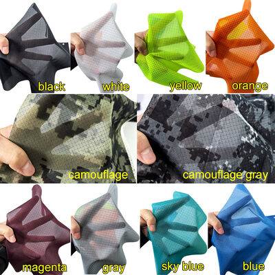 Tessuto a maglia antistatico ESD con motivo a diamante colorato per abbigliamento da lavoro industriale