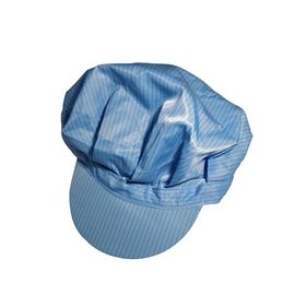 Dimensione senza polvere S/m./L/Xl del tessuto del poliestere dell'anti cappuccio statico giallo blu bianco di ESD