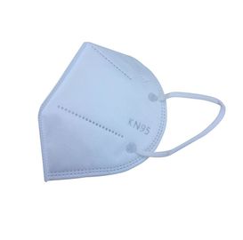Maschera di protezione polverizzata della polvere della piega KN95 dello SGS Earloop 5