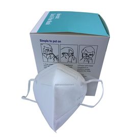 Maschera di protezione polverizzata della polvere della piega KN95 dello SGS Earloop 5