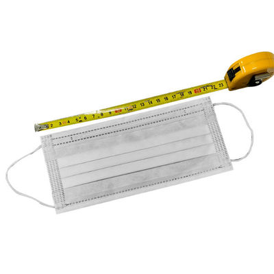 locale senza polvere di 21*9.5cm maschera di protezione non tessuta eliminabile di Earloop di 3 pieghe