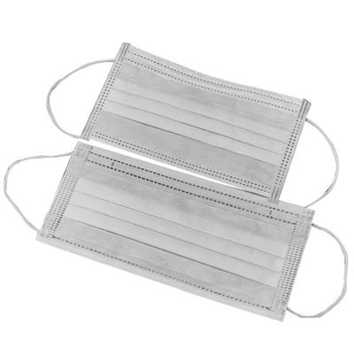 locale senza polvere di 21*9.5cm maschera di protezione non tessuta eliminabile di Earloop di 3 pieghe