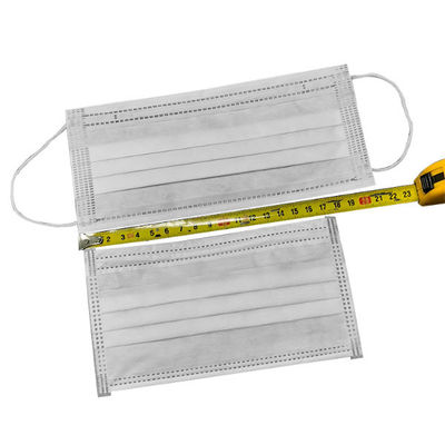 locale senza polvere di 21*9.5cm maschera di protezione non tessuta eliminabile di Earloop di 3 pieghe