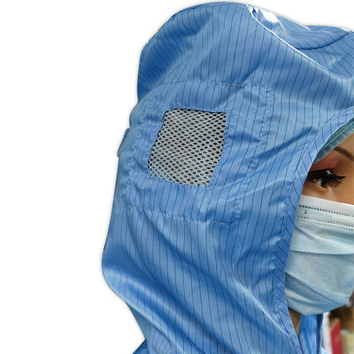 Cappuccio antistatico dello scialle di 5mm del poliestere senza filaccia ESD della banda