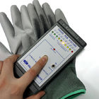 La palma tricottata senza cuciture dell'unità di elaborazione di ESD misura i guanti con la fodera del poliestere