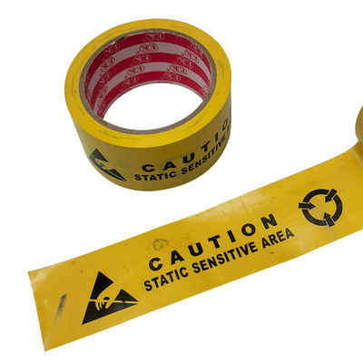 Nastro d'avvertimento del vinile 0.15mm ESD per zona protetta antistatica