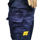 Pantaloni antistatici della fibra ESD del carbonio del cotone del poliestere per industria