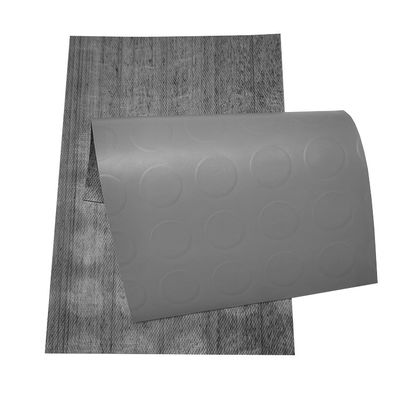 Pavimento antistatico Mat Flame Retardant dello strato del PVC di Grey Matt del locale senza polvere