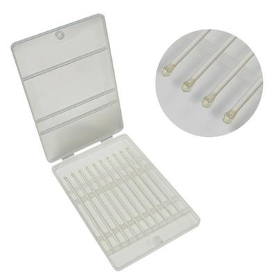 Gel Pen Yellow Transparent Round Head appiccicoso del tampone del silicone del locale senza polvere
