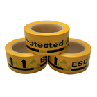 Industriale antistatico giallo del nastro d'avvertimento del PVC di zona protetta di ESD