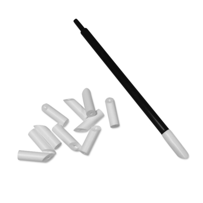 Stampatore di bastone nero di alta capacità di assorbimento pp Cleaning Cleanroom Consumables