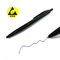 ABS ESD di plastica Pen For Cleanroom Office a sfera antistatico di 0.5mm