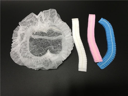 Chirurgo eliminabile respirabile Cap Single/doppia dimensioni elastica 18" 19" 21"